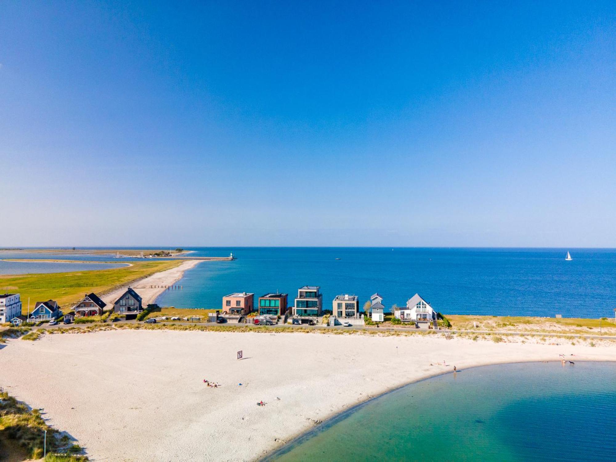 Brise- Direkt Am Wasser, Hafenblick, Fahrstuhl, Sauna, Ueberdachter Balkon Ольпениц Экстерьер фото